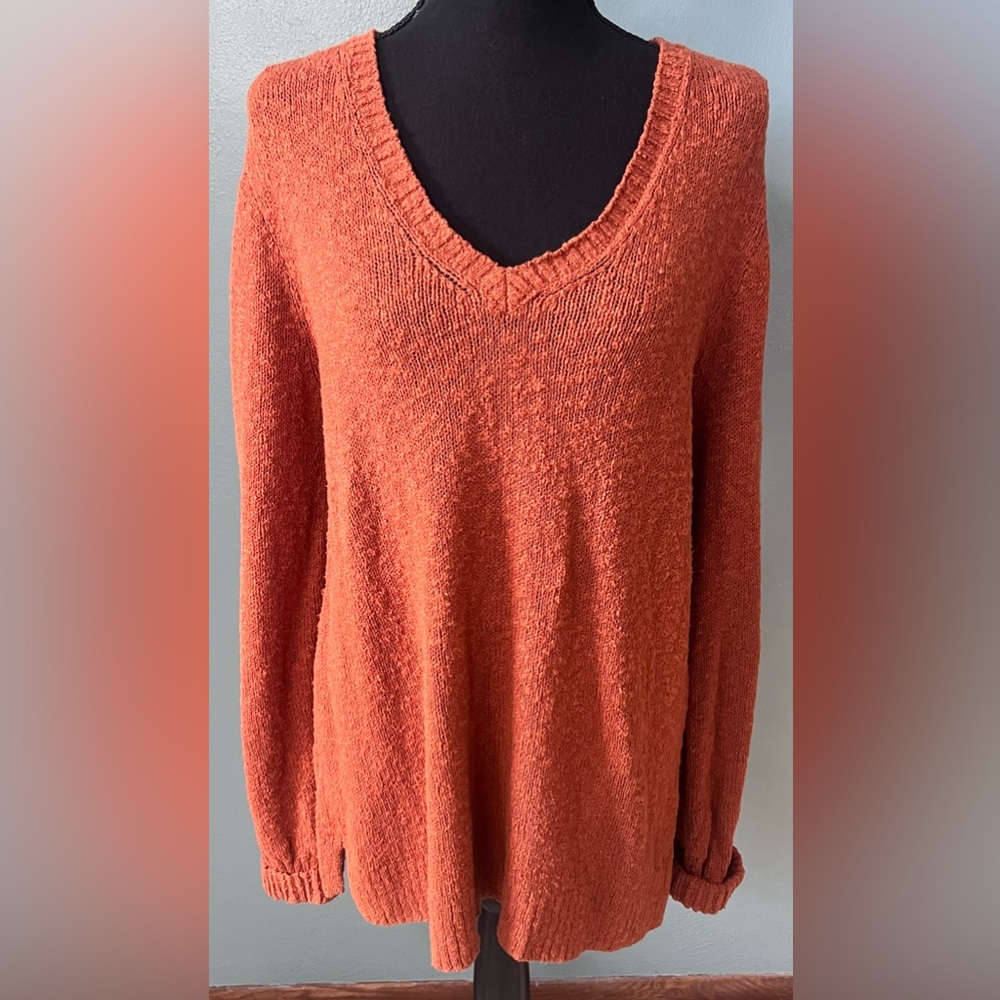 J. Crew textured V-Neck Sweater